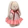 Soft toy "Bunny Mi", in a dress with flowers, 25 cm