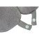 Car pillow, for the neck, "comfort", gray, with foam