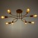 Causte "Douglas" 8he27 40w gold 85x85x15cm Bayerlux