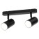Lamp OL35-2 BK 2x12W MR16 GU10 IP20 black chrome