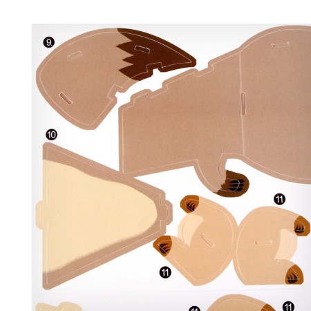 Set for creativity Sector 3d Figures "Kangaroo"-2