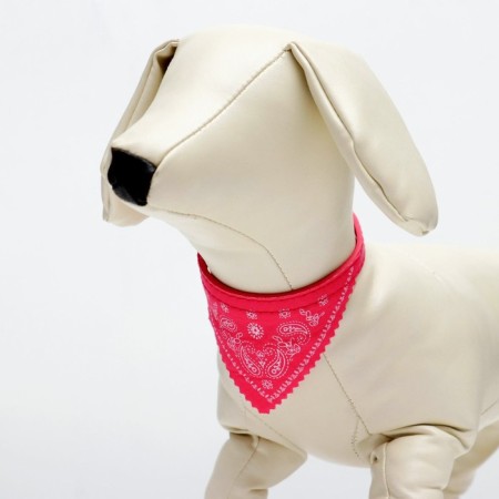 Collar with a scarf 32 x 1 cm, Osh 22-28, pink-3