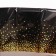 The tablecloth "Confetti" 137 × 183 cm, the color is black