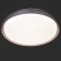 Chase with DNO "Arco" LED 80W 3000-6000K white-silver 50x50x8 cm