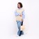 Cross-Bodi Bag on a zipper, beige color