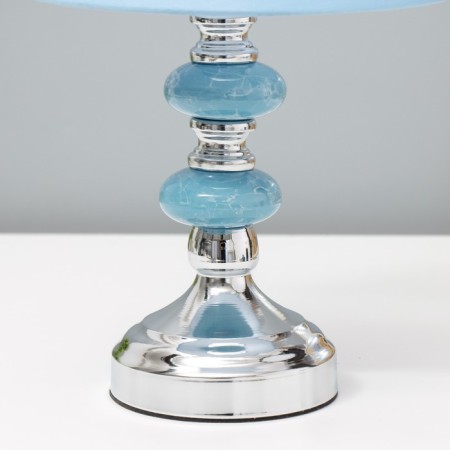 Table lamp "turquoise" 1x40W E27 220V Blue 21x21x39 cm Risalux-4