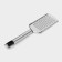 Small heap with a fargo shares, 23.5 × 5 × 2 cm, stainless steel, color is silver, black