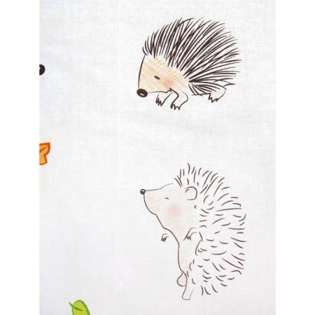 Kit in the stroller "crumbs hedgehog", white color-3
