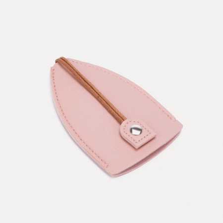 Key, length 11.5 cm, ring, pink color