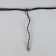 Garland "fringe" 1.8 × 0.5 m, IP20, dark thread, 48 LED, glow blue, 8 modes, 220 V