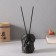 Prometheus stand stand height 6.5 cm, width 6.5 cm black with a gold strip on g 1041209