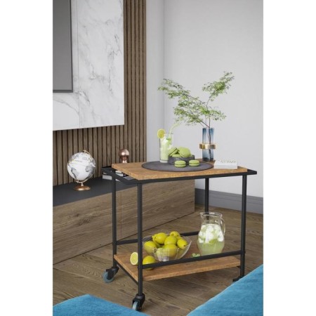 Journal table "Frankie", 600 × 350 × 555 mm, American oak color-2