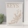 Keywood tree 6 hooks "Floor Fill" aged white 6x22x30 cm