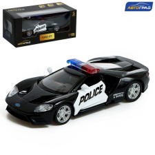 Metal Metallic Ford GT, 1:32, inertia, doors open, police open
