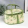 Bamboo Bamboo "Leaves" with handles, lightning 16x20x30 cm