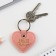Kezzle keychain to the leatherette "Together" forever ", 8.5 x 6 cm
