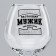 Gift set of cognac glasses “Never give up”, 265 ml