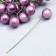 Stream for flowers "Ball pearl-lilac" d = 1.2 cm 6x1.2x1.2 cm