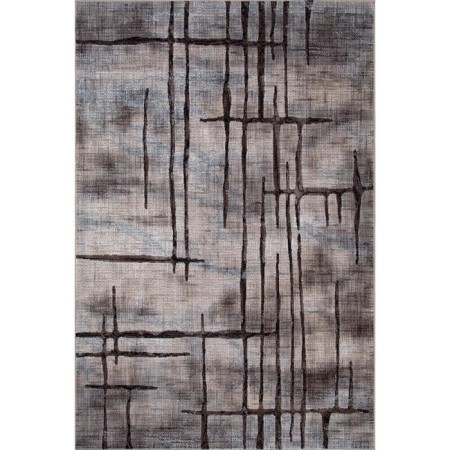 Rectangular carpet Merinos Sierra, size 250x350 cm, color Beige-Blue 2