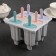 Cream Form "Carousel", 6 cells, color mix