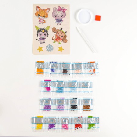 Diamond mosaic-sticker "Cute Beasts"-2