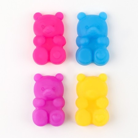 Antistress Meshka "Bears", in a bank, MIX color-1