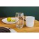 Set of glass glasses "Plage", 330 ml, 6 pcs