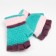 Mitten mittens children's minku, 14 cm, central green