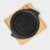 The cast -iron pan on the wooden stand “Circle. East Grill ", D = 15 cm, black color