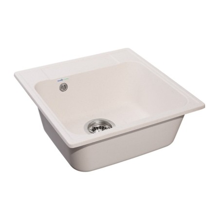 Granfest Quarz GF-Z48, 478x478 mm Kitchen Carrier, White Color