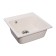 Granfest Quarz GF-Z48, 478x478 mm Kitchen Carrier, White Color