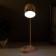 Table lamp "Mimi" LED 3W Dimmer USB pink 8x12.5x32 cm Risalux
