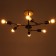 Chandelier 2427/6 E27 40W Black-Bronze 61x61x25.5 cm Bayerlux
