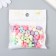 Beads for creativity plastic "Bear. Pastel colors" set of 15 g 1.1 cm