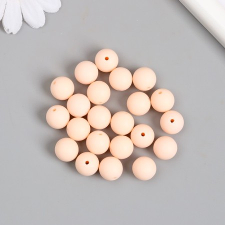 Beads for creativity Plastic "Fail" matte d = 1.2 cm set 20 grams-2