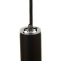 Suspension lamp "Alamamo" LED 5W 4000K Black 2.5x2.5x60-160cm