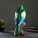 Garden figure "Crying Paner" 12x18x34cm, green