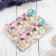 Decorative clothespins with a rope for the suspension "Inspiration" set 10 pcs.