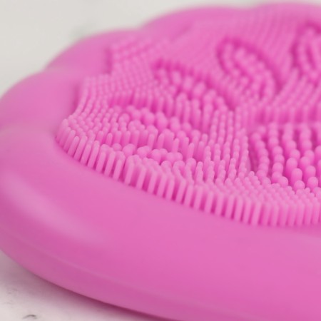 Washing brush, silicone, 8 × 8 cm, color mix-1
