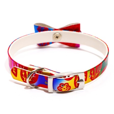 Collar "radiance" with a bell, 29 x 1 cm, Osh 20-25, red-1