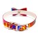 Collar "radiance" with a bell, 29 x 1 cm, Osh 20-25, red