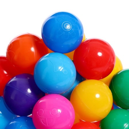 Balls for dry pool, 100 pieces, diameter - 5 cm-5