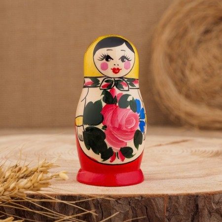Matryoshka "Semenovskaya", 4 puppet, the highest category-2