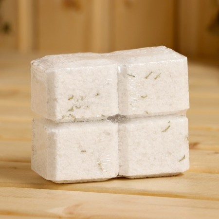 Salt briquette set for the Bath of "Light Couple", cedar-1