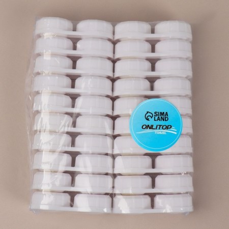 Contain for contact lenses "Abstraction", packing 20 pcs, white color-4