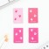 Magnetic bookmarks mini, 4 pcs of “brisk spring”