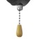 Bra "Milan" 1x40W E27 black 16x11x24 cm