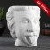 Kashpo - organizer "Einstein" white, 1.6l/ 16x15cm