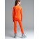 Thermal complex for girls: trousers, sweatshirt, height 134 cm