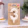 Candle in the Cake "Fine", number "3", pearl, 6.5 cm